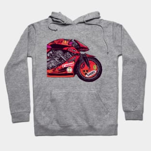 Akira Bike Transparent Hoodie